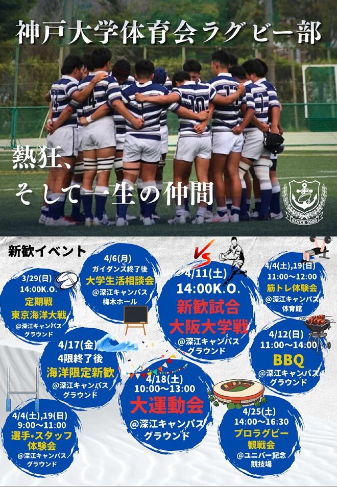 ラグビー部➀